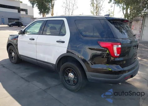 2019 Ford Police Interceptor from USA, damaged, VIN 1FM5K8AT0KGA62642